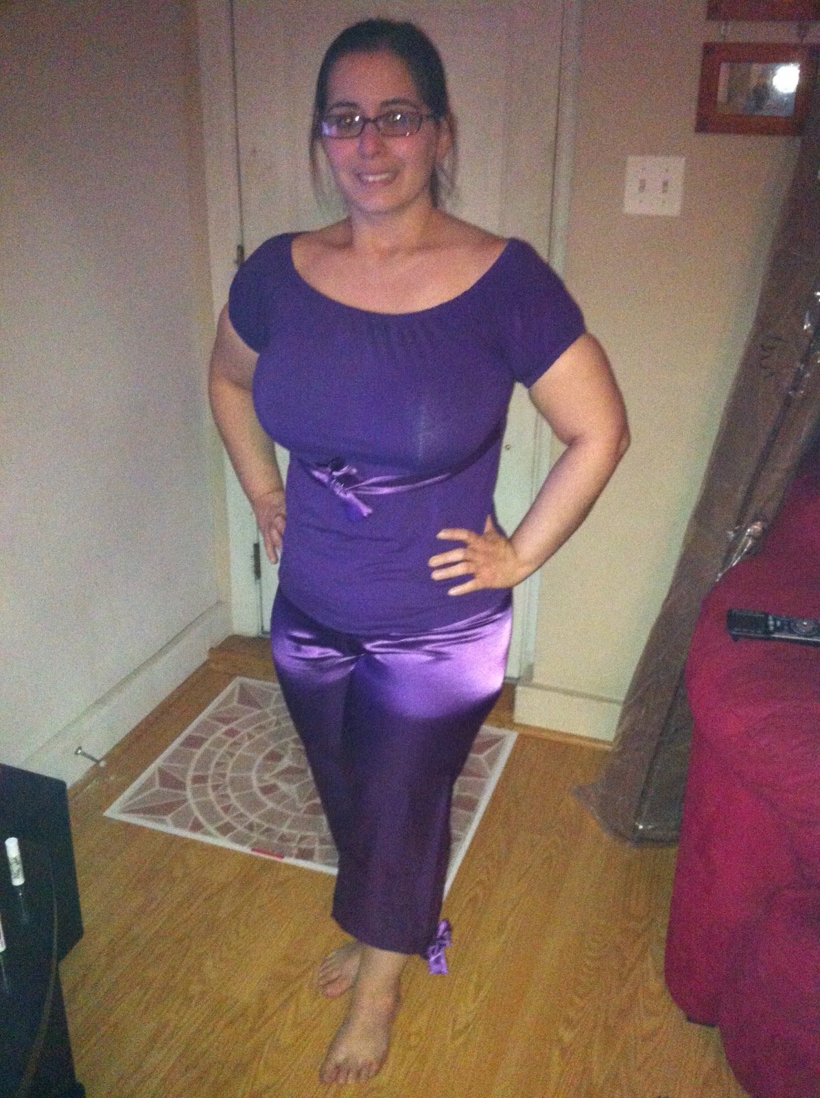 Susan's Disney Family Silk and Satin Pajamas from My Best Pajamas, a