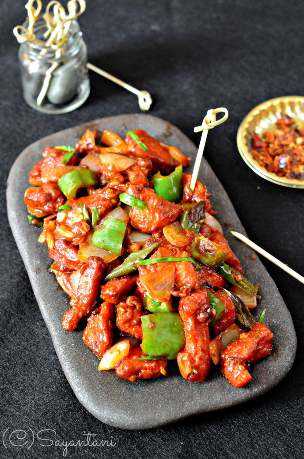 A Homemaker S Diary Chili Chicken Dry