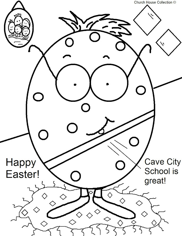 Cave+City+School+Coloring+Pages+Easter+Egg+Coloring+Page+1. title=