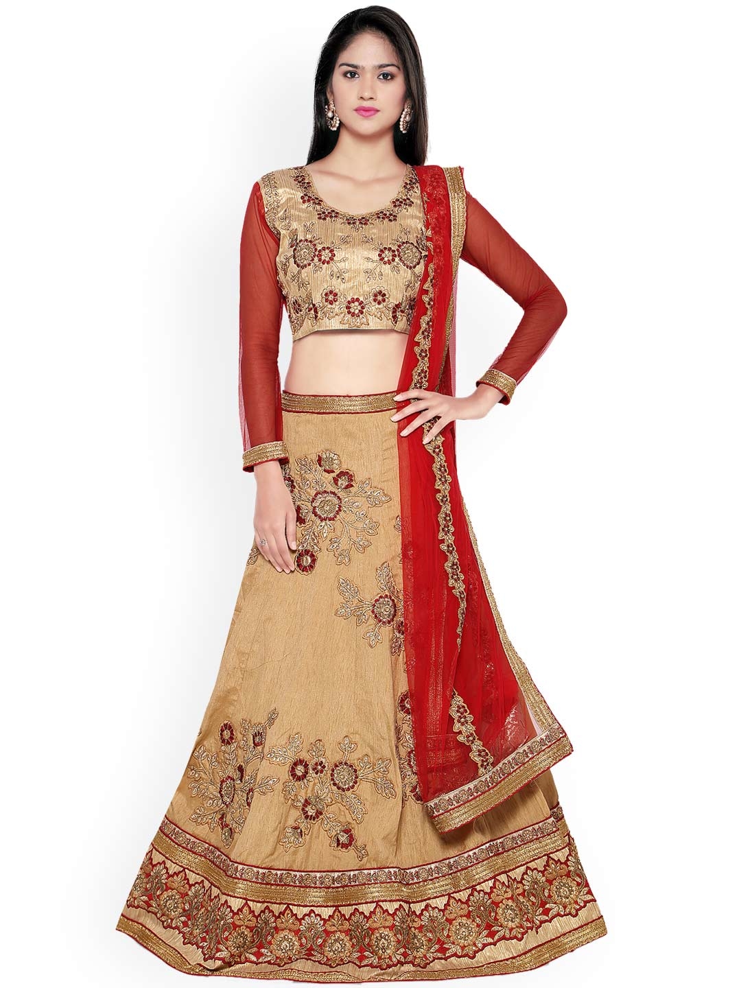 Be The Ethnic Diva with Designer Lehengas from Myntra