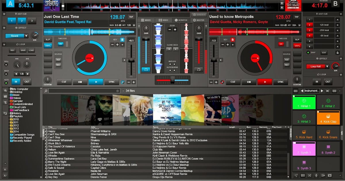 Download Virtual DJ Pro 8 Full Patch ~ Downloadsangar