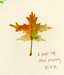 how to paint watercolor maple leaves 4