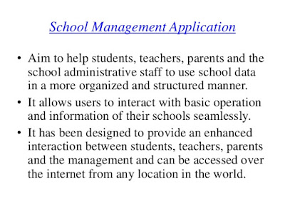 School Management Application