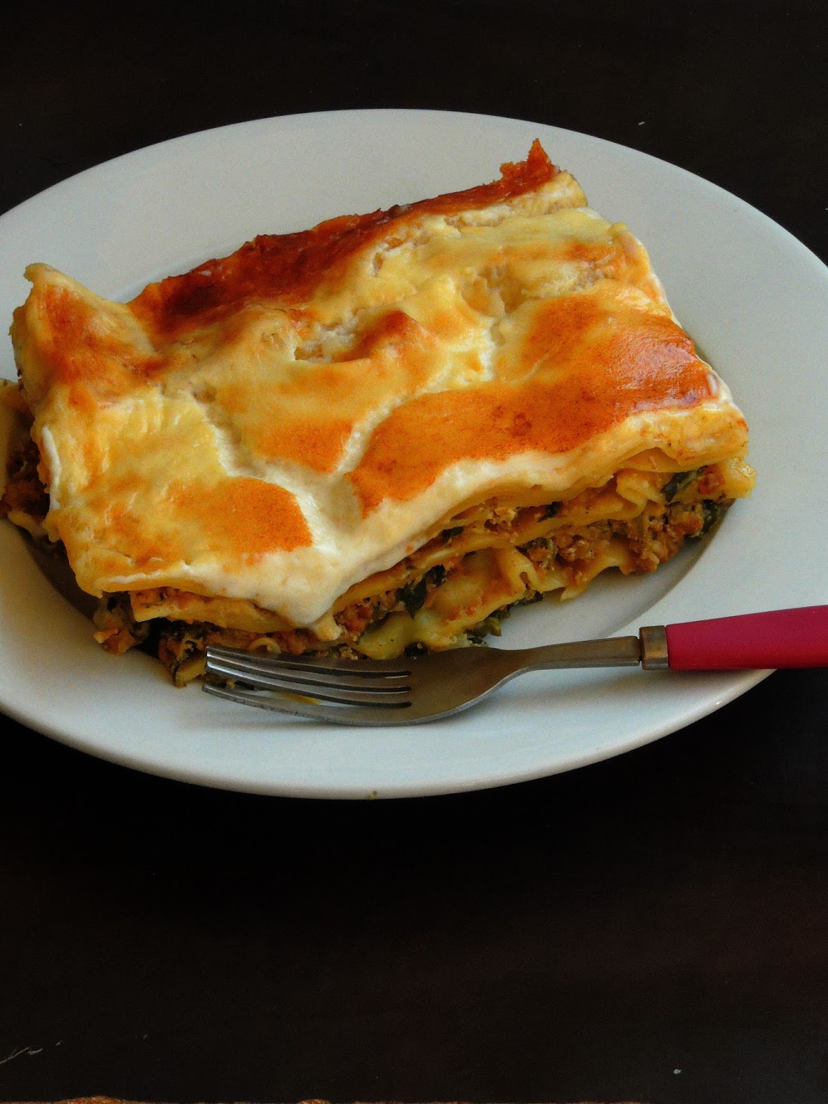 Priya's Versatile Recipes Mushroom & Spinach Lasagna