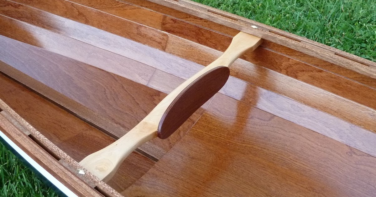 Dave's Notes and Ideas Glued Lapstrake Canoe Completed