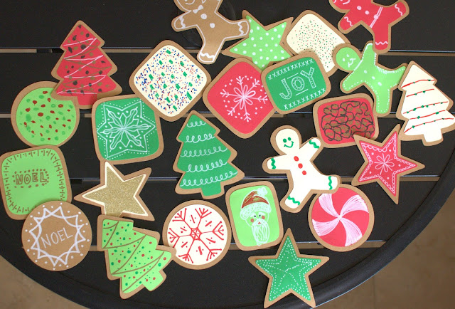 Christmas countdown, Christmas cookie advent calendar