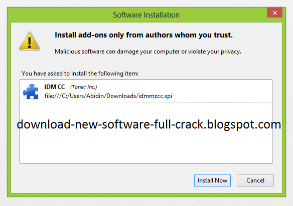Add to installation. Add to installation