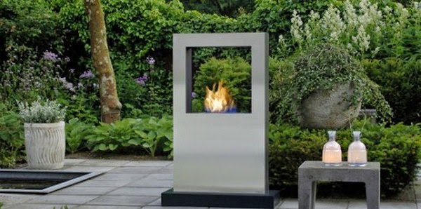 Fireplace in the garden? One really great thing!