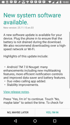  Moto X Style gets Android 7.0 Nougat Update in India