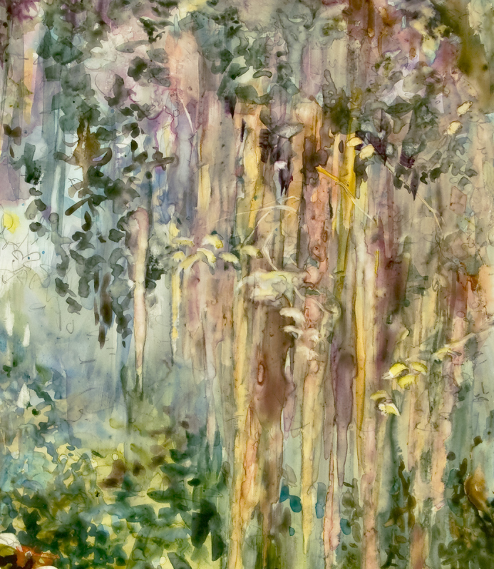 My Upstairs Studio: Tippette #23 - Painting Spanish Moss