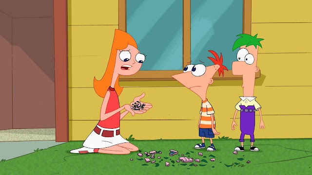 Ferb and phineas with her sister