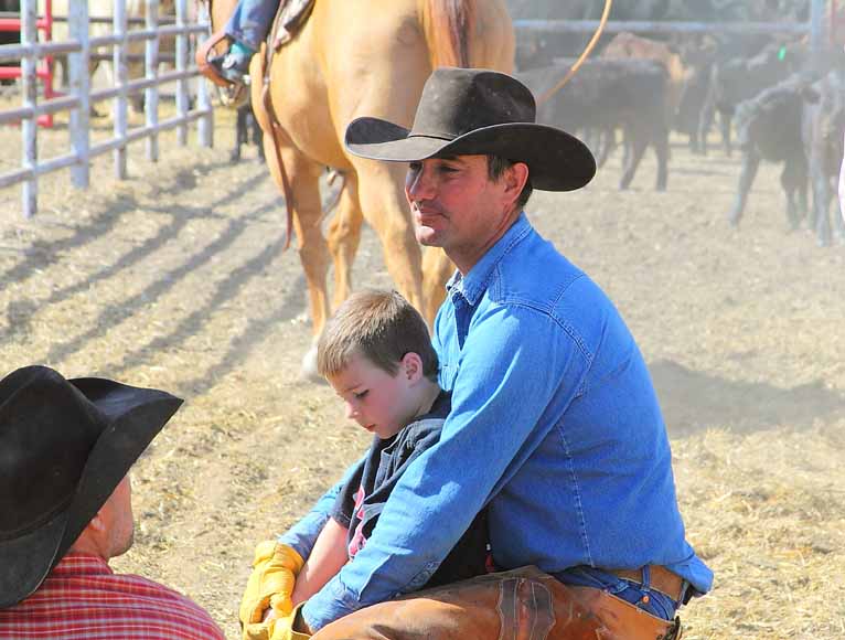 Rene Heil Ranch Photographer Todd Adams' Helper...Coldwater Ranch