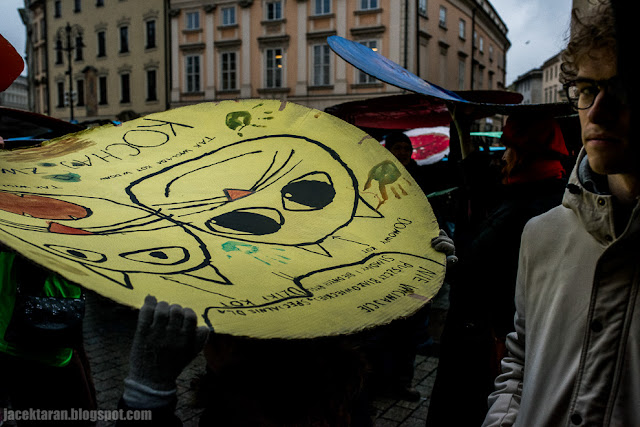 cala puszcza pod ochrona, krakow, puszcza bialowieska, protest