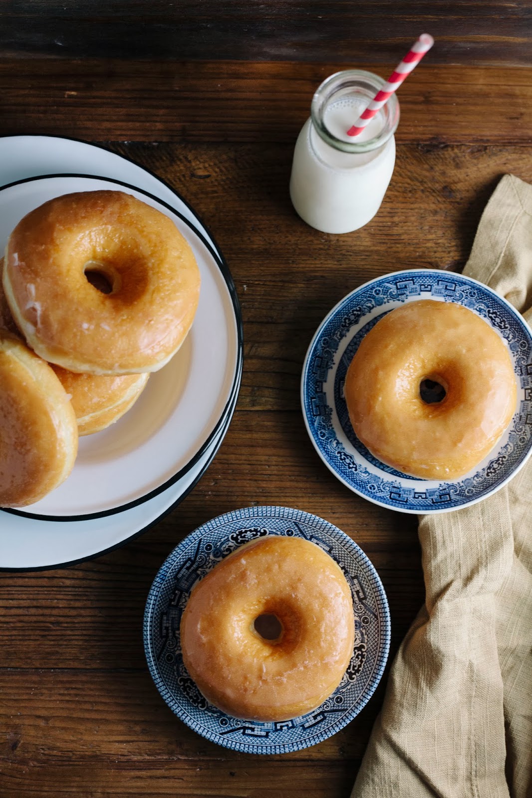 Brioche Donuts with Honey Glaze hummingbird high a desserts and