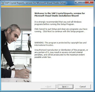 cara instal crystal report, vb 2010, menampilkan crystal report