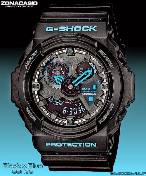 Zona Casio: Nueva serie limitada azul celeste de G-Shock