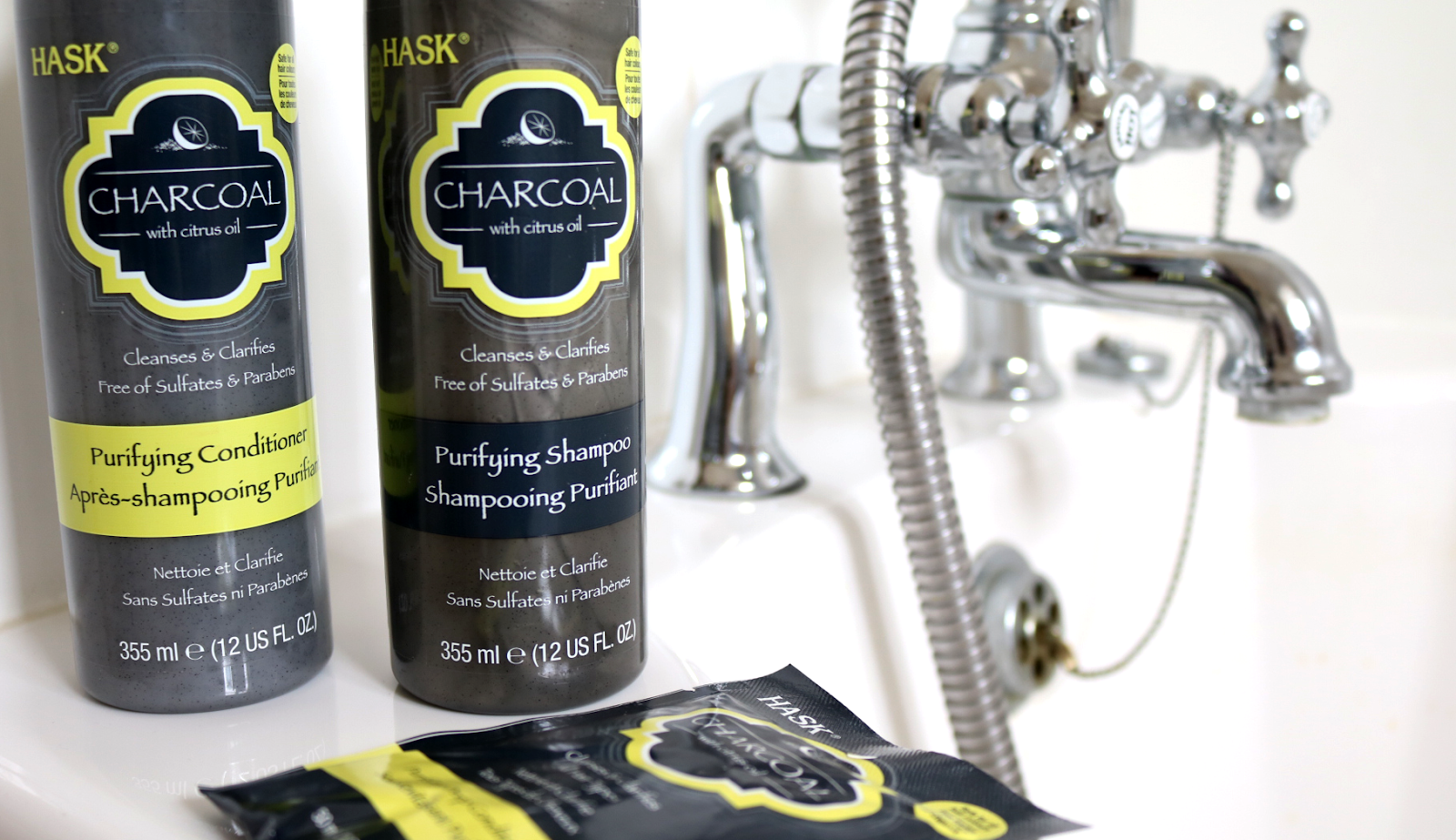 HASK Charcoal Purifying Shampoo & Conditoner + Unwined Deep Conditioners review