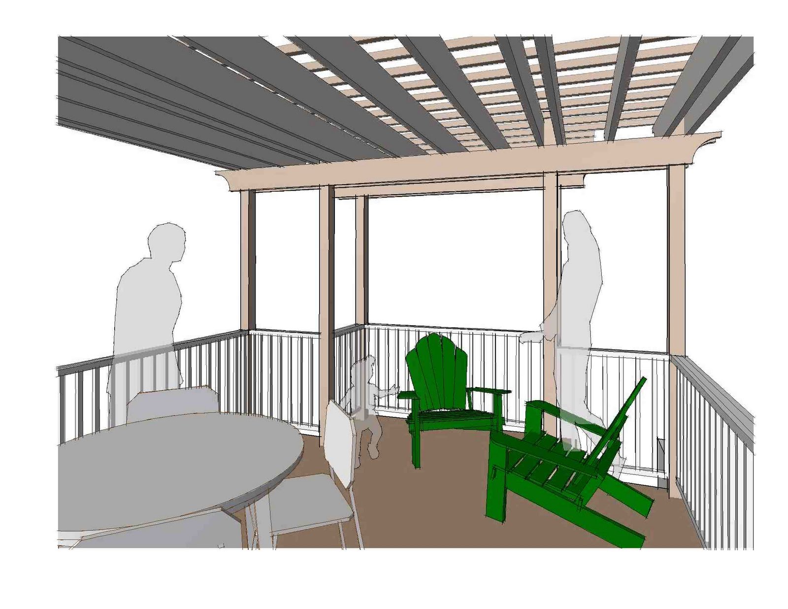 Black Dog Architects Rooftop decks