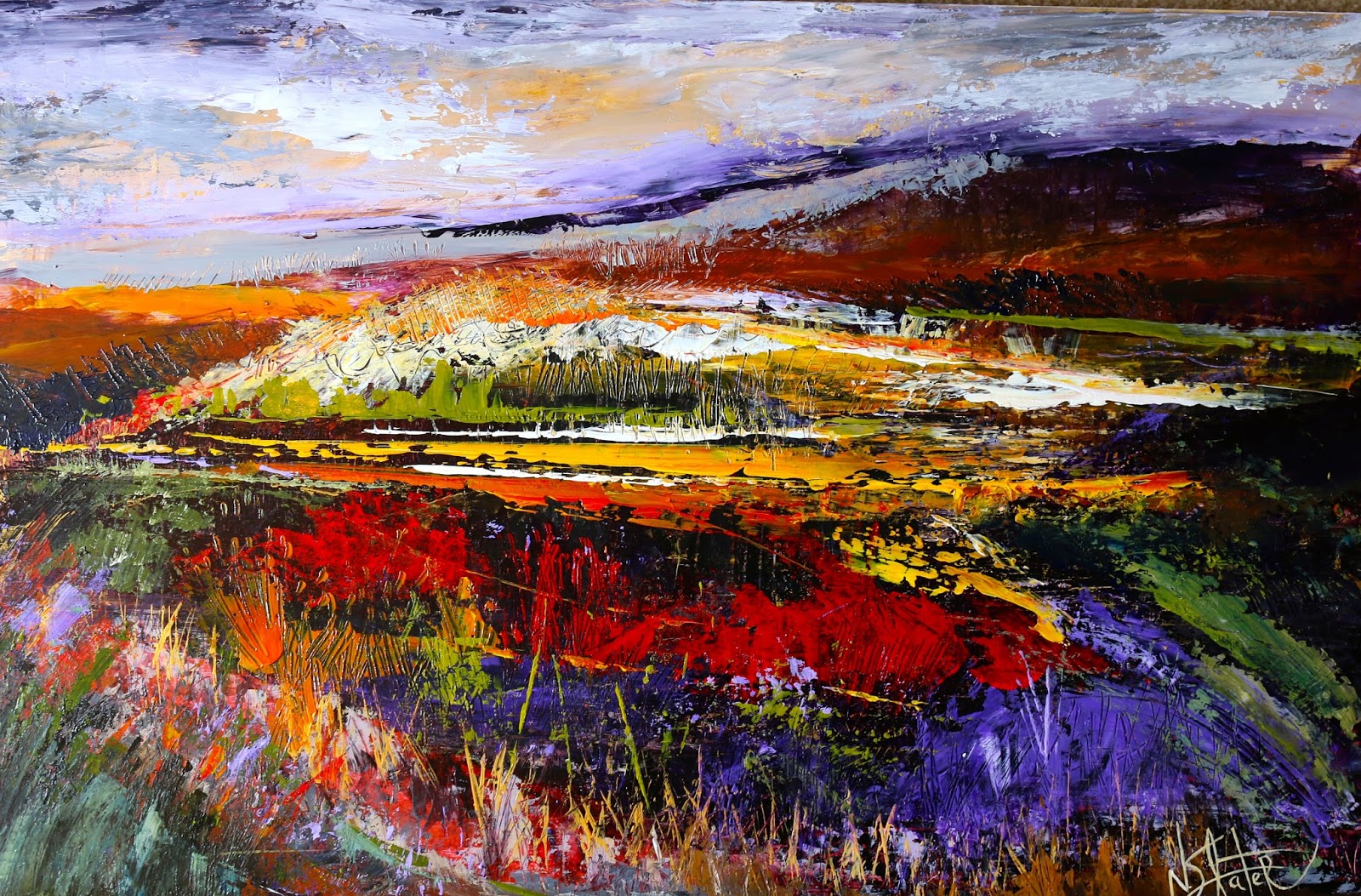 Weekly paintings by Nicole Slater