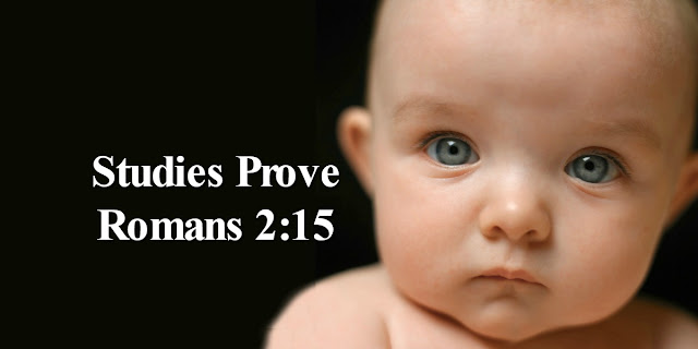 A study featured on 60-Minutes proves what Romans 2:15 says about human hearts. Fascinating!! #BibleLoveNotes #Bible