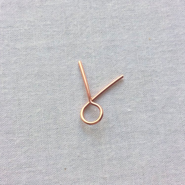 Lisa Yang Jewelry Cotter Pin Copper Chain Free Tutorial