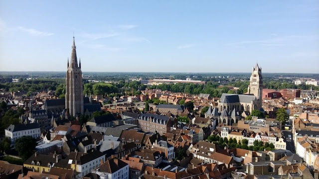 The view from the Belfry, Bruges