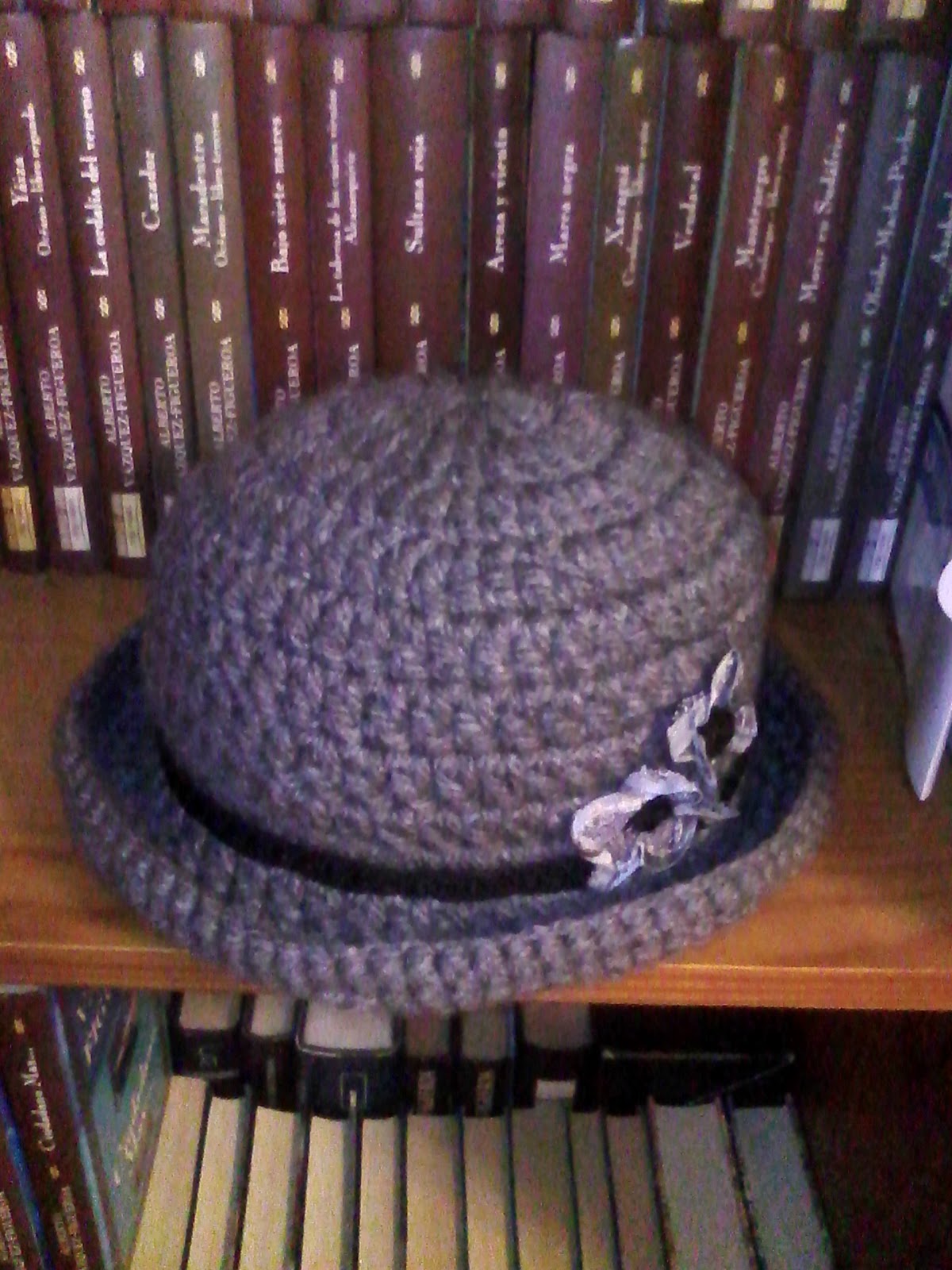 NUDOS y ganchillo: Sombrero Crochet Elegante