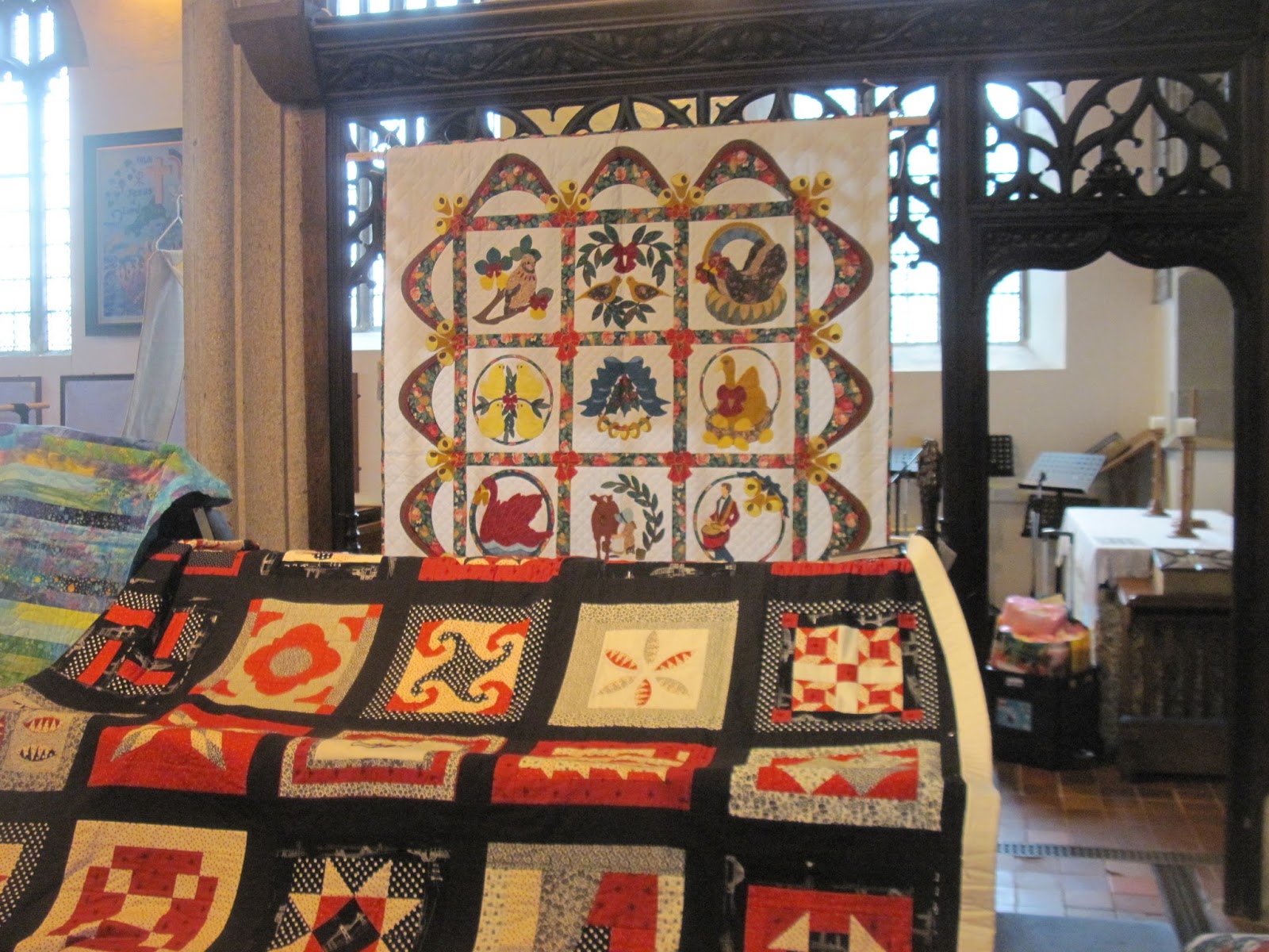 Deborah Designs St Mary's Church Quilt Exhibition again