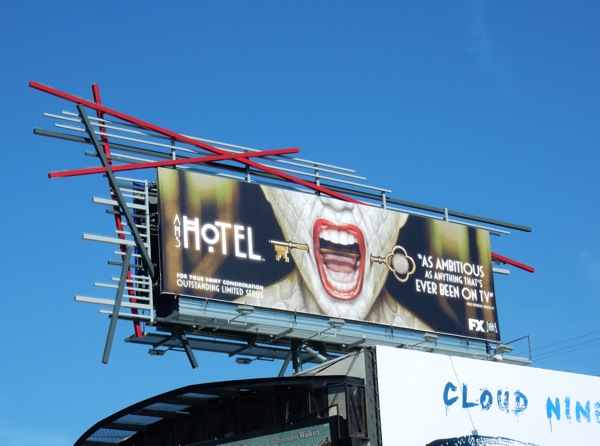 American Horror Story: Hotel Emmy FYC billboard American Horror Story Hotel Emmy FYC billboard