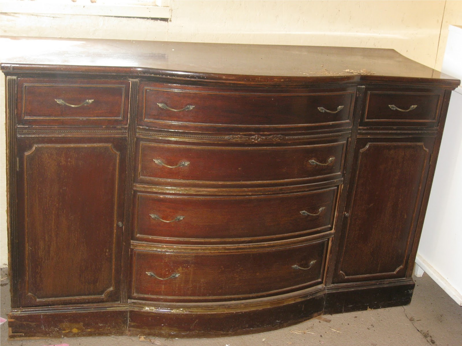 Kammy's Korner Dresser Drawer Chalkboard Shelf