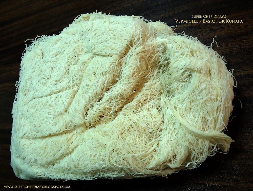 Super Chef Diary Kunafa Bird's Nest Pastry