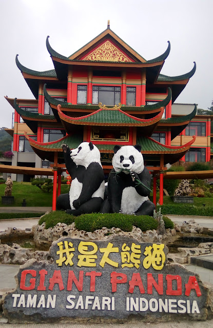 Panda Palace in Safari Park Indonesia