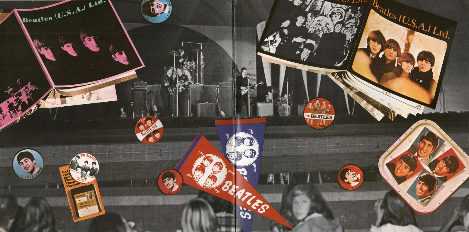 BEATLES MAGAZINE THE BEATLES AT THE HOLLYWOOD BOWL... 40 YEARS AGO TODAY