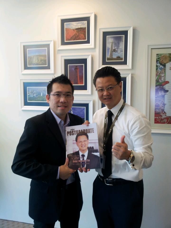 Creating We - Benson Wong With Who?: BensonWong pic with Dato Michael Tio