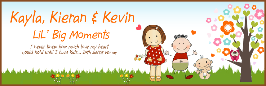 Kayla & Kieran's lil big moments