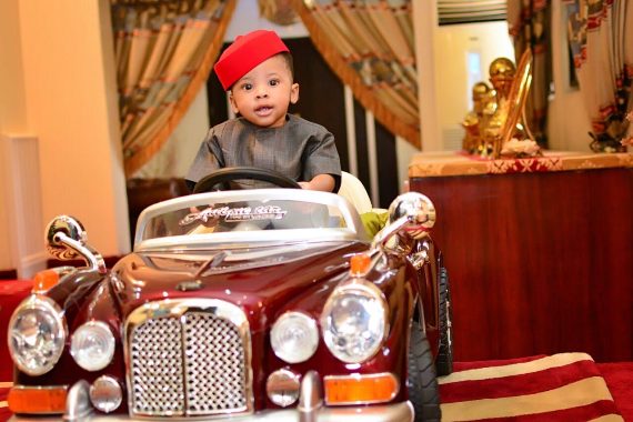 2 Adorable photos of Femi Fani Kayode's son