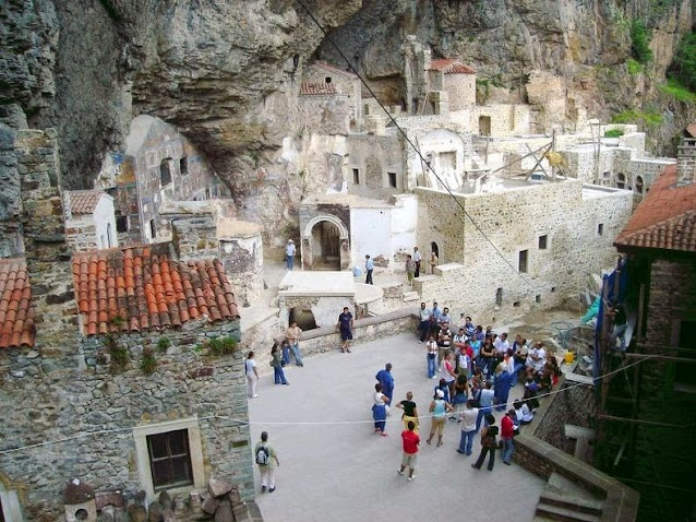 Sümela Monastery - The World’s Inaccessible Monasteries by Omar Cherif, One Lucky Soul The World’s Inaccessible Monasteries by Omar Cherif, One Lucky Soul