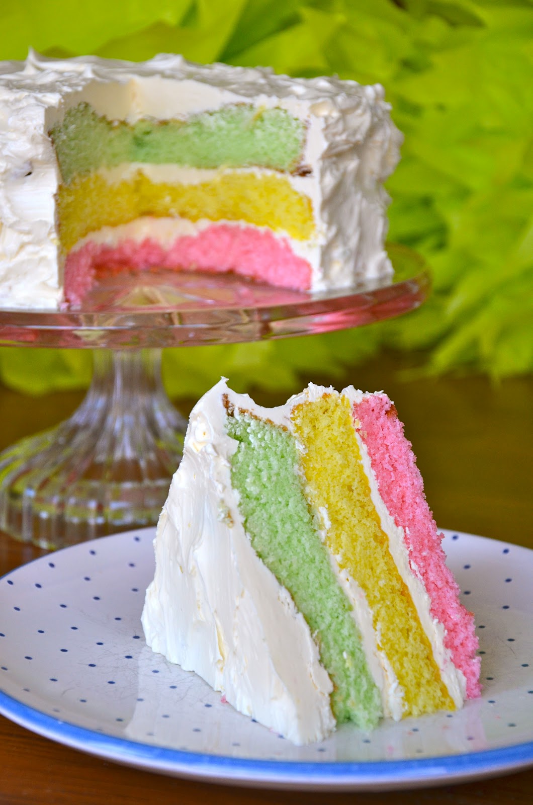 Johnny and Ashley: pretty party cake