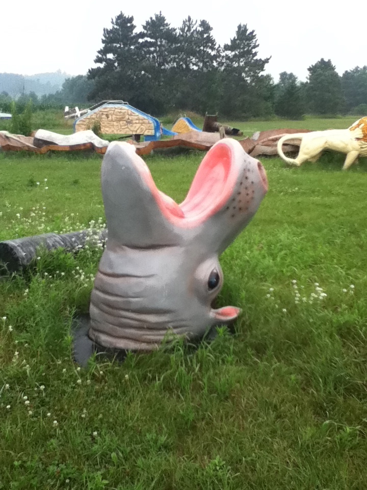 Wiscavenger Hunt Day 3, Sight 27 FAST Fiberglass Statue Mold Yard, Sparta WI