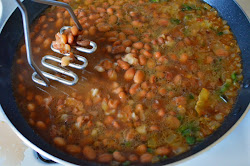 beans pinto pressure cooker cooked refried smash smashing throwback thursday those dadcooksdinner recipe heat dad continue step medium