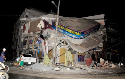 Imágenes del sismo en Ecuador imagenes temblor ecuador