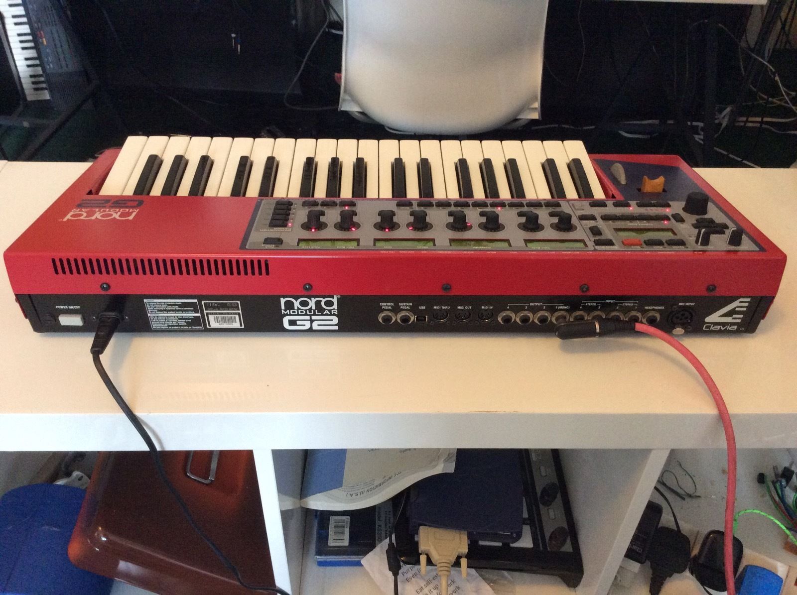 MATRIXSYNTH: Clavia Nord Modular G2 Modular Synth Keyboard