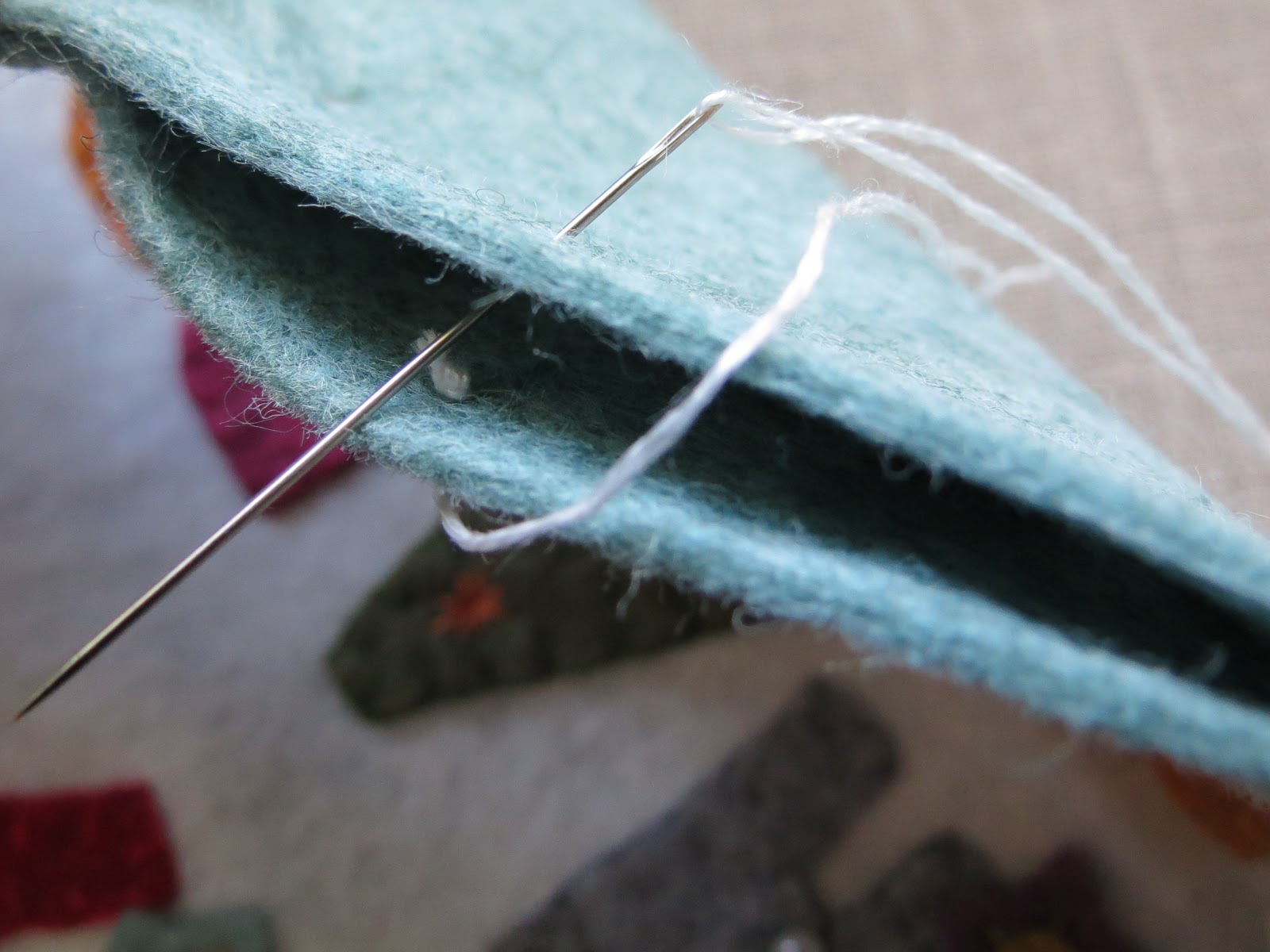 How to stitch 'Blanket Stitch' A Little Happy Place