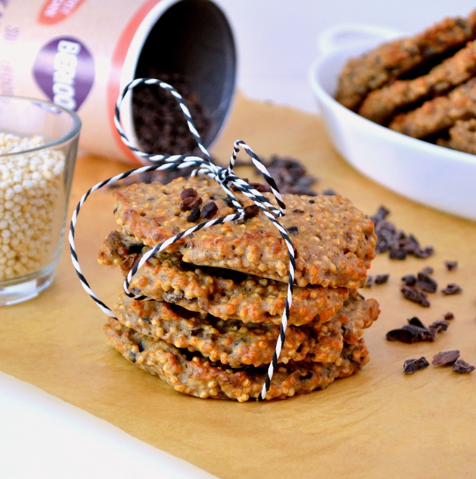 healthy eatspiration: Quinoa-Schoko-Cookies