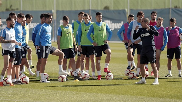 Málaga, hoy entrenamiento y rueda de prensa de Muñiz