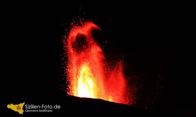 Vulkanausbruch Etna 31. Juli 2011