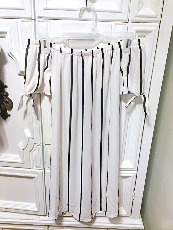 rue21 striped off-the-shoulder dress rue21 striped off-the-shoulder dress