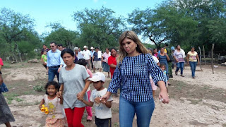 Visitan autoridades Municipales, Estatales y Nacionales a comunidades afectadas en Álamos