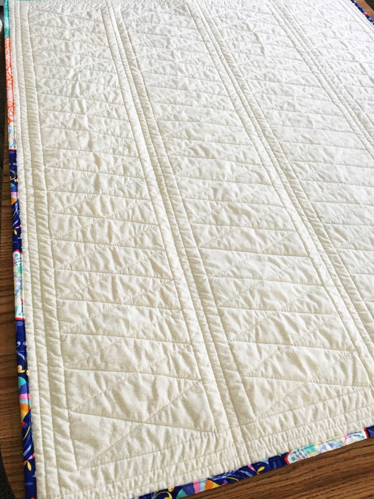 The shy one sews Zipper Quilt a Comfy Quilt