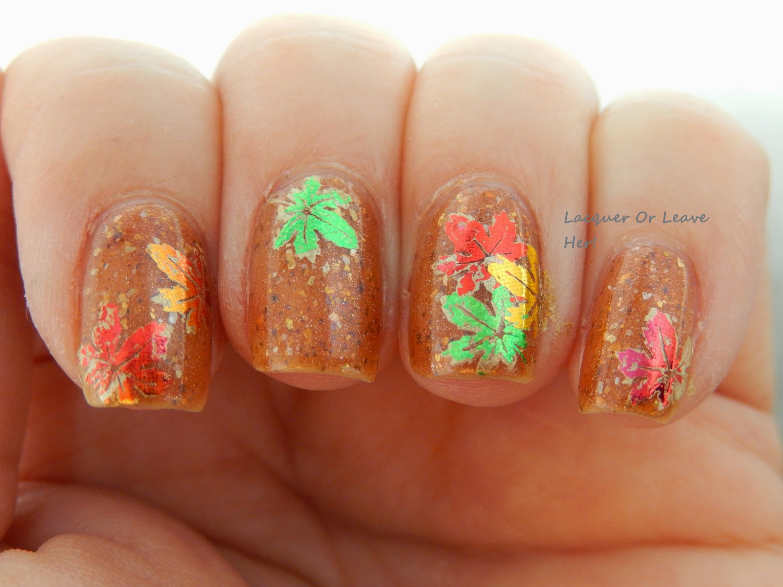 Lacquer or Leave Her!: Tutorial: stamping with nail foils